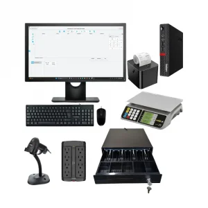 punto de venta multicaja para tiendas con báscula integrada